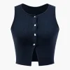 Basic Solid Knit Vest>MICAS Discount