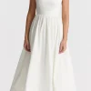 Basic Solid Slip Midi Dress>MICAS Sale