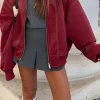 Collared Zipper Jacket>MICAS Hot