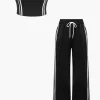 Contrast Tie-Up Trouser Sets>MICAS Hot
