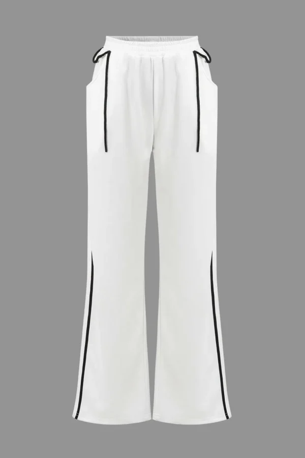 Drawstring Casual Trousers>MICAS Sale