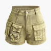 Flap Pocket Denim Shorts>MICAS Best