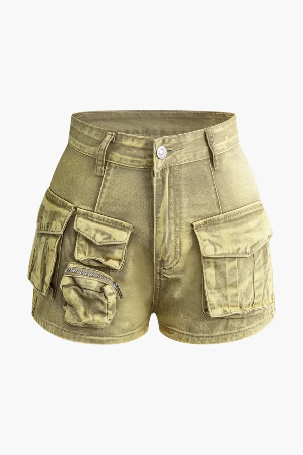 Flap Pocket Denim Shorts>MICAS Best