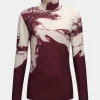 Floral Print Long-Sleeve Top>MICAS Sale