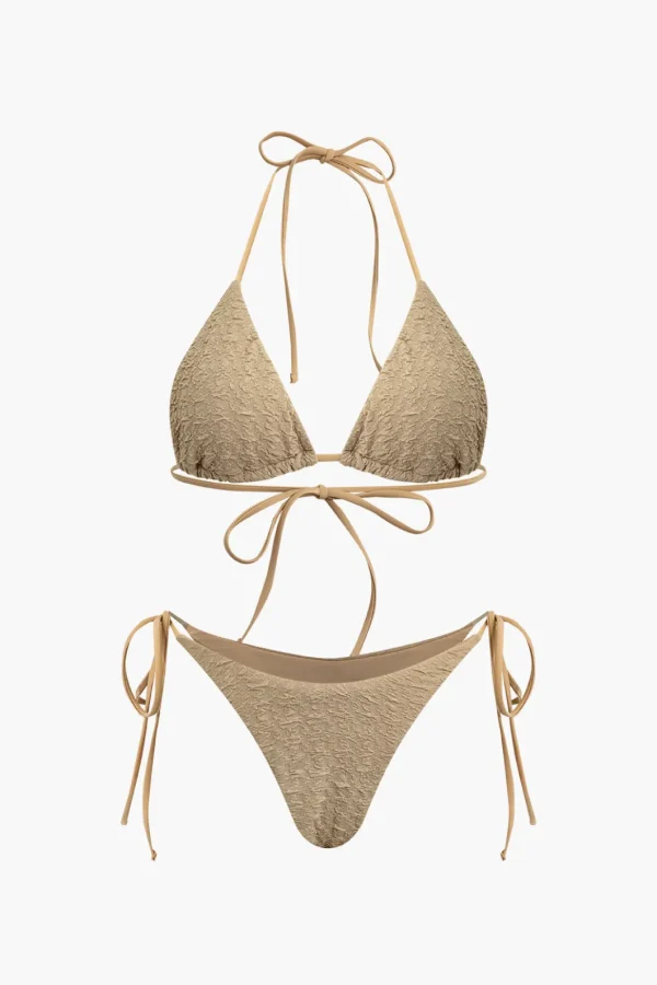 Jacquard Halter Bikini Set>MICAS Best