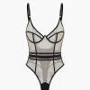 Mesh Backless Sheer Sleeveless Bodysuit>MICAS Online