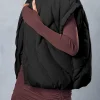 Padded Cap-Sleeve Zip Vest>MICAS New