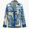 Printed Chest Pocket Long Sleeve Shirt>MICAS Online