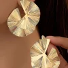 Ruched Metal Earrings>MICAS Discount