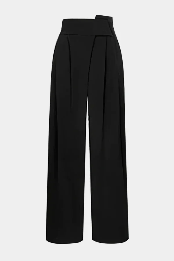 Twill Asymmetrical Trouser>MICAS Sale
